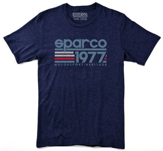 Sparco T-Shirt Vintage 77 Nvy Med