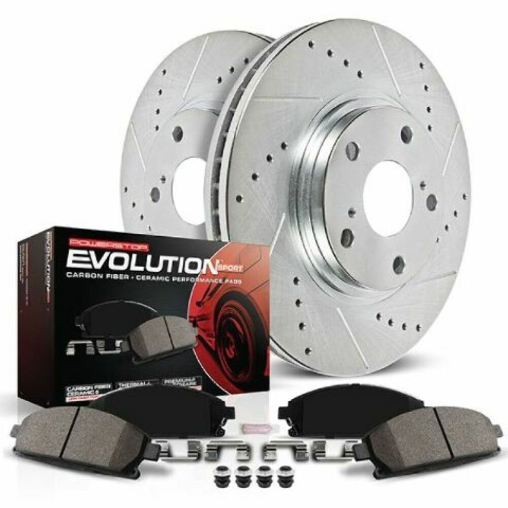 Power Stop 2021 GMC Acadia Front & Rear Z23 Evolution Brake Kit