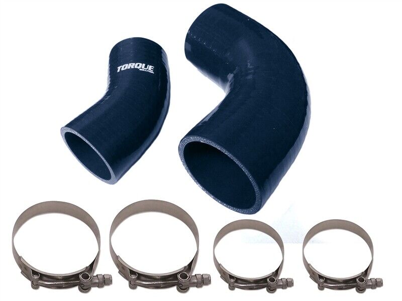 Torque Solution IC Boost Tubes (Black) for 2007-2013 Mazdaspeed 3 - TS-MS-011BK