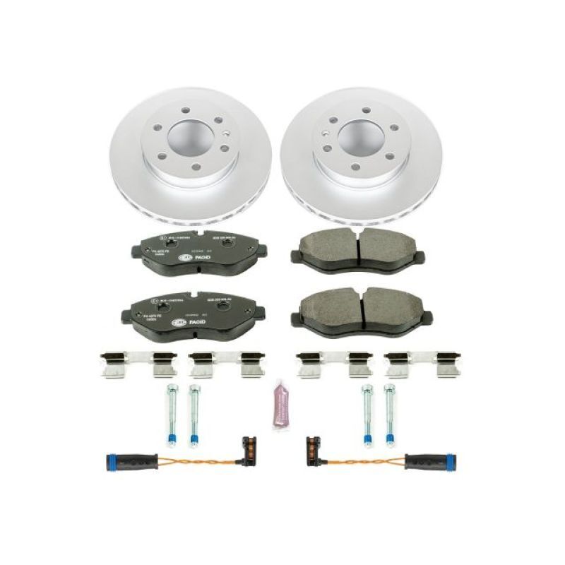 Power Stop 07-09 Dodge Sprinter 2500 Front & Rear Z23 Evolution Sport Coated Brake Kit