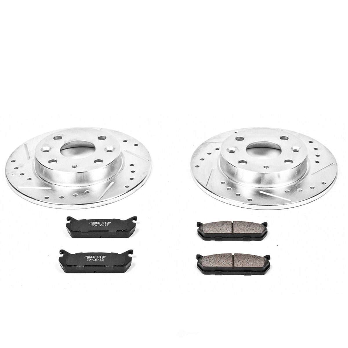 Power Stop 90-93 Mazda Miata Front & Rear Z17 Evolution Geomet Coated Brake Kit