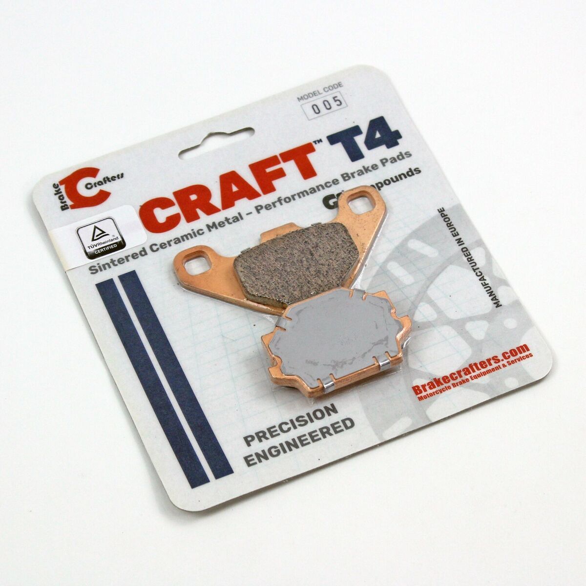 Brembo OE 83-85 Kawasaki KX 125cc Sinter Brake Pad - Front