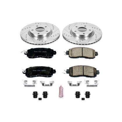 Power Stop 13-18 Nissan Altima Front & Rear Z23 Evolution Sport Brake Kit