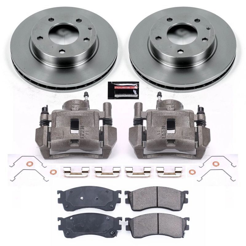 Power Stop 01-03 Mazda Protege Front & Rear Z17 Evolution Geomet Coated Brake Kit