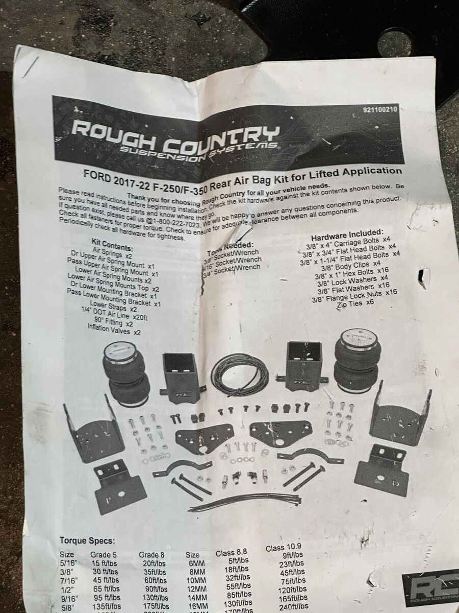 MaxTrac 17-23 Ford F-250 Fox 2.0 Performance Rear Shock - 5-6in Lift Height (1 Pc)