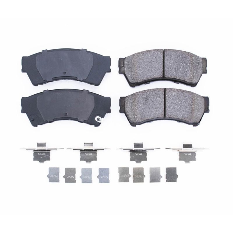 Power Stop 06-12 Ford Fusion Front & Rear Z23 Evolution Sport Brake Kit w/Calipers
