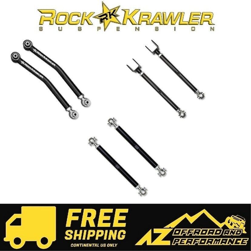 Rock Krawler 07-18 Jeep Wrangler JK/JKU X Factor Arm Package