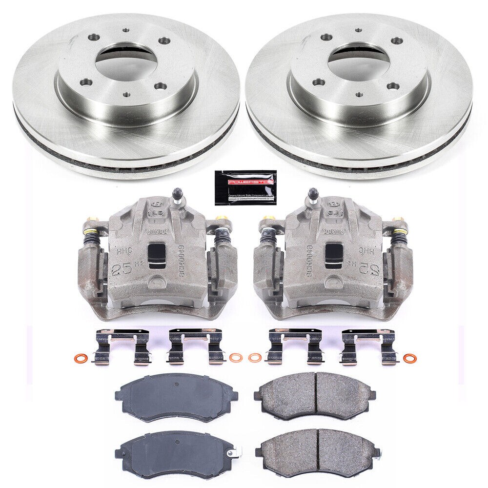 Power Stop 02-03 Hyundai Sonata Front & Rear Z17 Evolution Geomet Coated Brake Kit