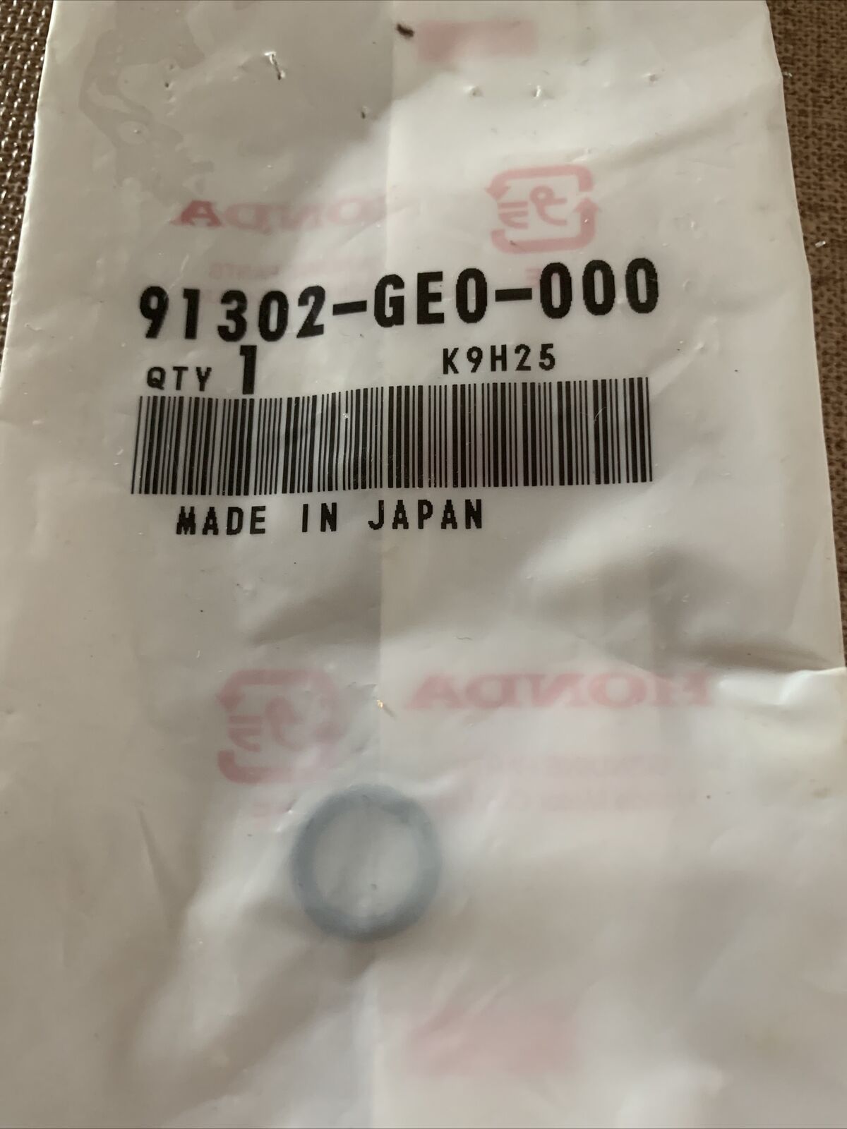 Genuine OEM Honda Civic Accord Fit CR-Z Dipstick Tube O-Ring Seal (91302-GE0-000) X1