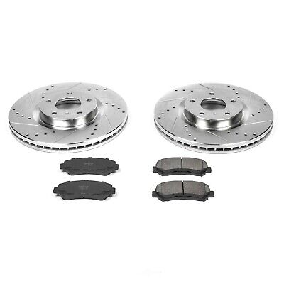 Power Stop 09-14 Nissan Maxima Front & Rear Z17 Evolution Geomet Coated Brake Kit