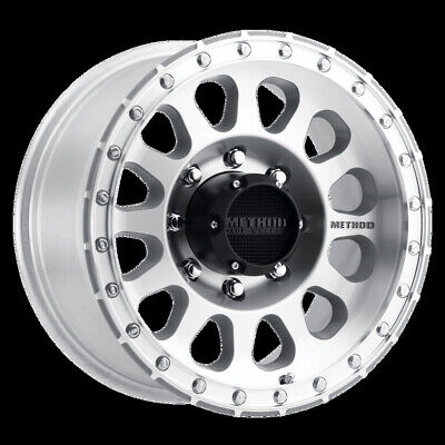 Method MR315 17x8.5 0mm Offset 8x6.5 130.81mm CB Machined Wheel - Gloss Black Lip