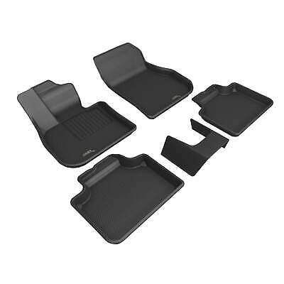 3D MAXpider 2024+ Mini Countryman (non-SE) Kagu 1st and 2nd Row Floormats - Black
