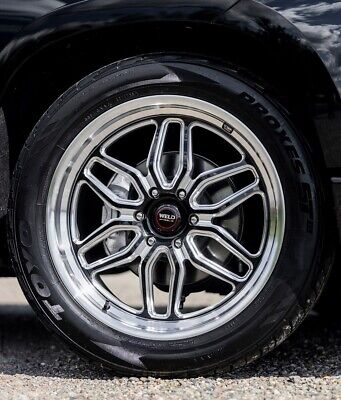 Weld Racing 22x9 Laguna 6X139.7 BP ET25 BS 5.98 Gloss Black Milled Wheel CB 106.1