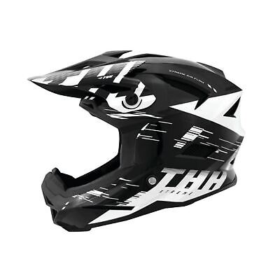 THH Helmets T-42 Bmx Xtreme Mt Blkwht Lg