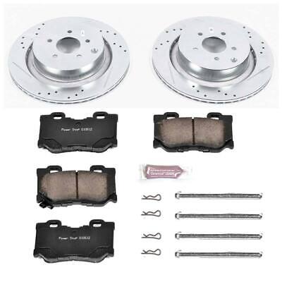Power Stop 09-13 Infiniti FX50 Rear Z23 Evolution Sport Brake Kit w/Calipers