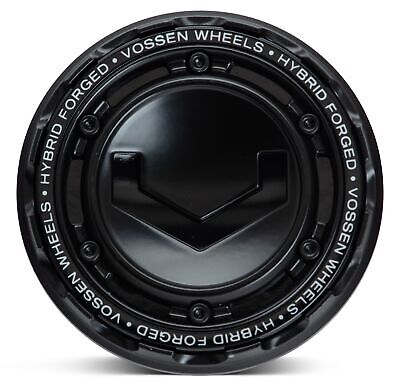 Vossen Billet Modular Cap - Large - Satin Black w/ Black Insert- CAP-MBC-LG-SB