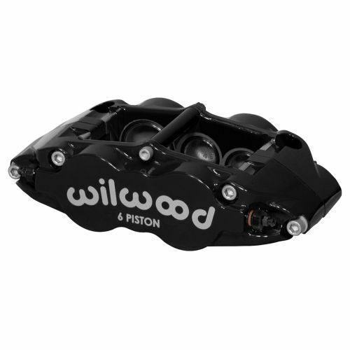 Wilwood Caliper-Narrow Superlite 6R-LH - Black 1.62/1.12/1.12in Pistons 1.25in Disc Wilwood