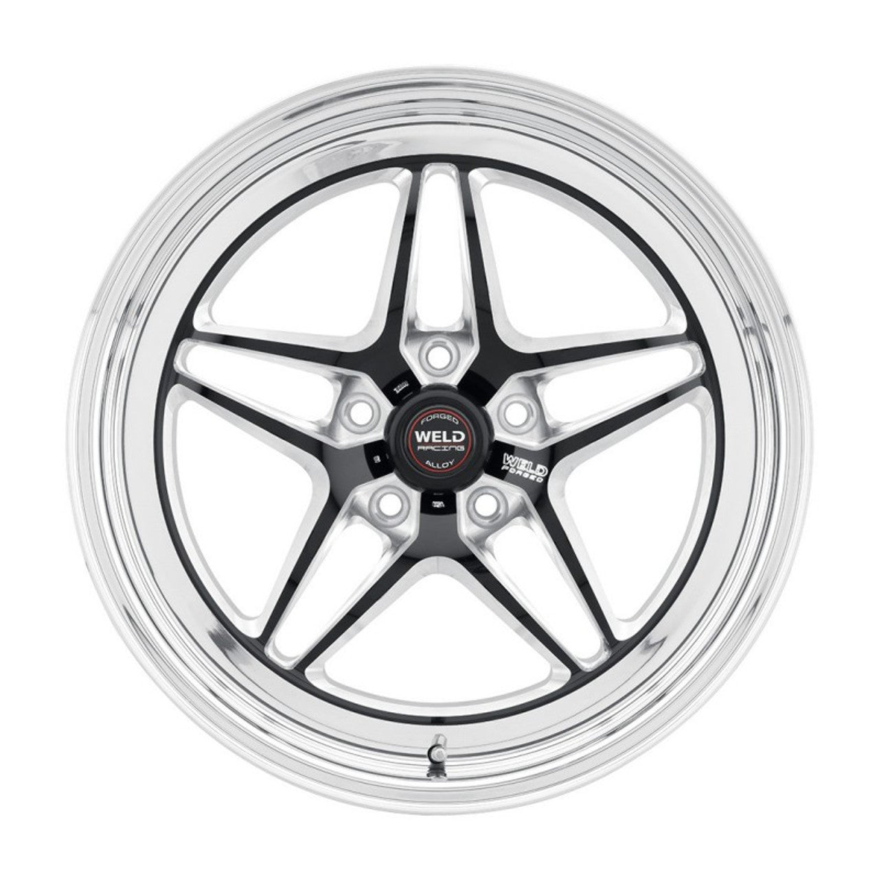 Weld RT-S S81 18x9 / 5x4.75 / 6.7in Backspace (Med Pad) Polished Drag Wheel