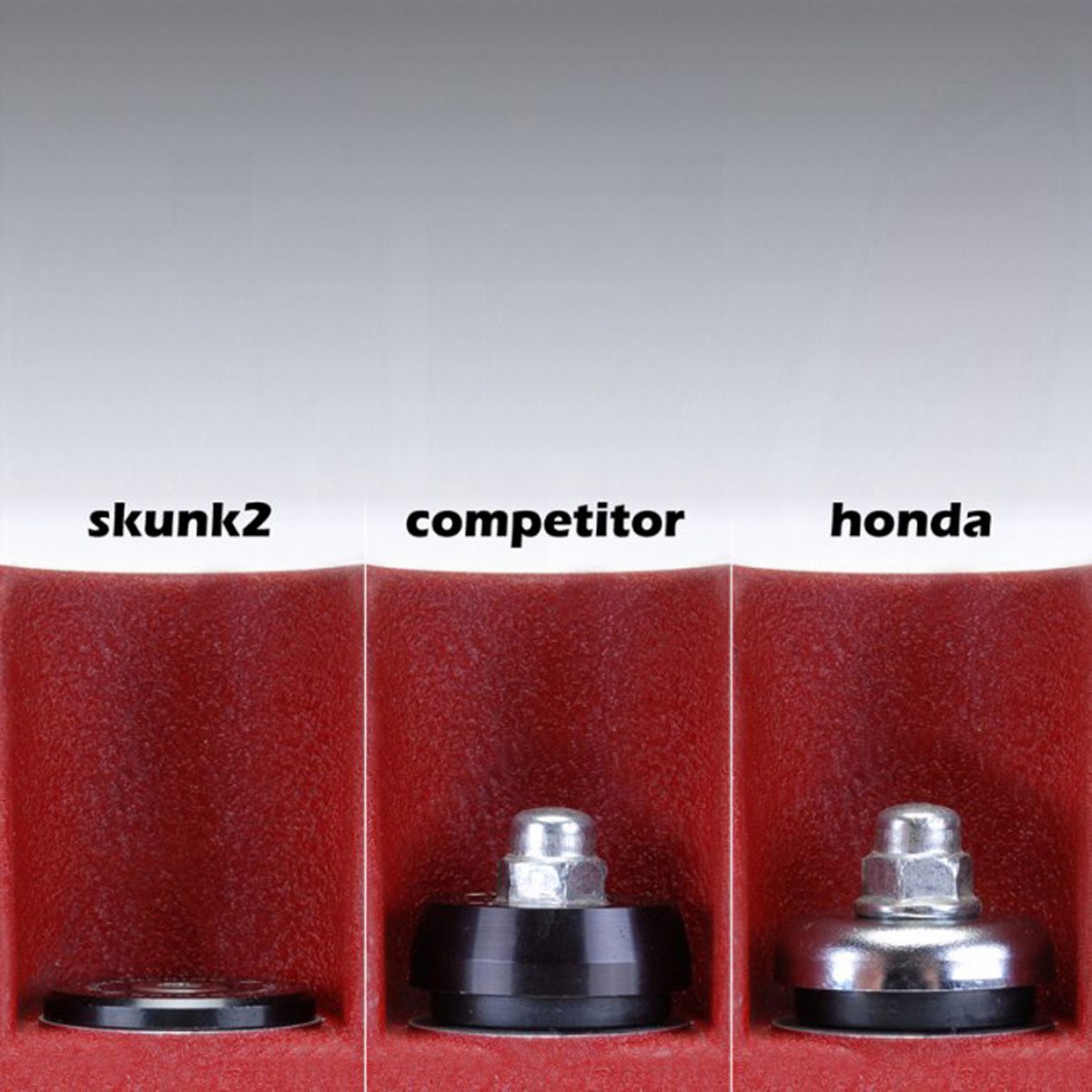 Skunk2 Low-Profile Valve Cover Hardware – K-Series (K20/K24) – Black Anodized