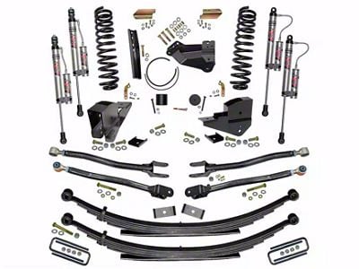 Skyjacker 4 In. Suspension Lift Kit 4-Link w/ ADX 2.0 Monotube Shocks