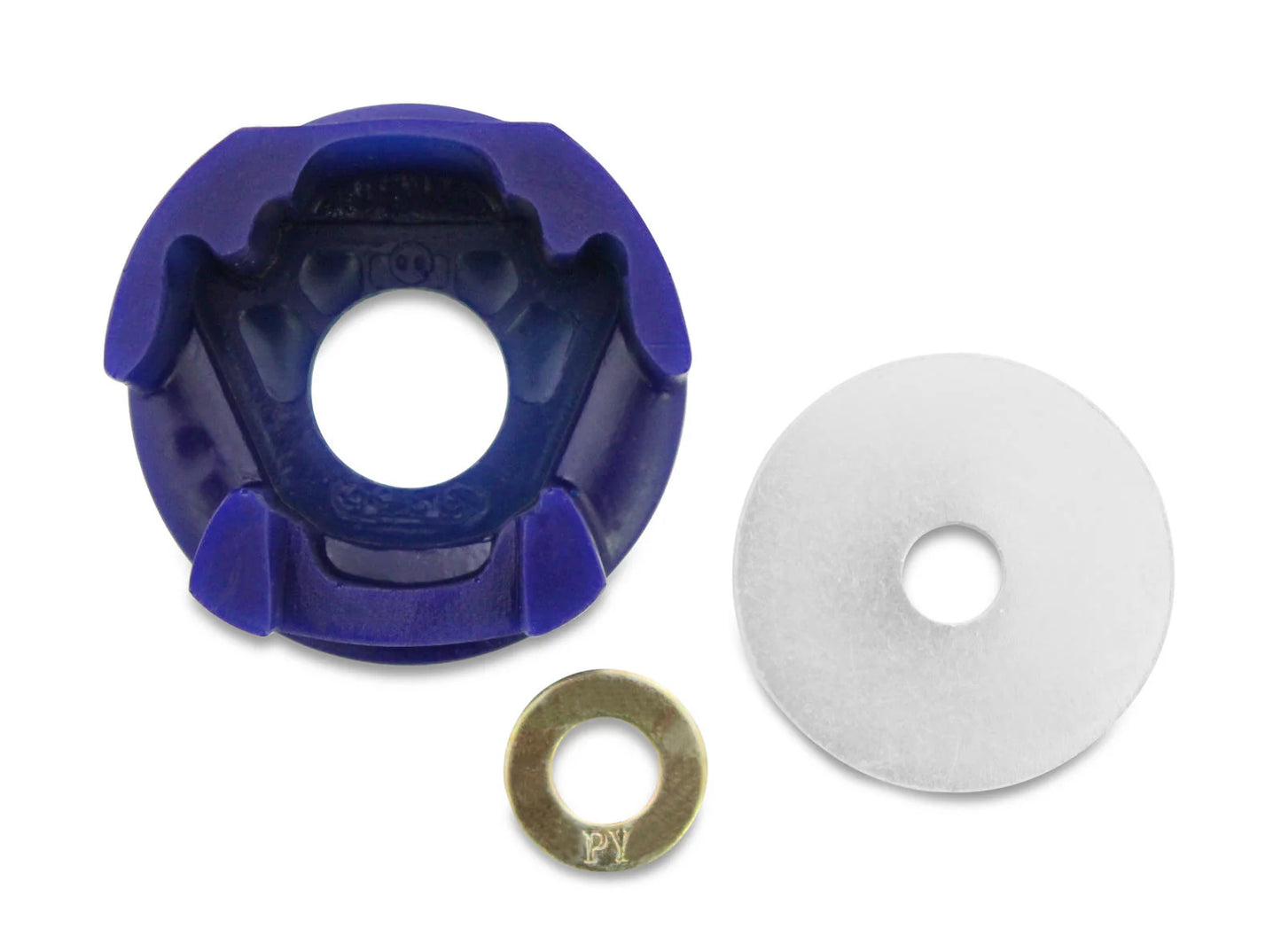 SuperPro SPF3365-80K polyurethane torque arm insert with fast road durometer compound.