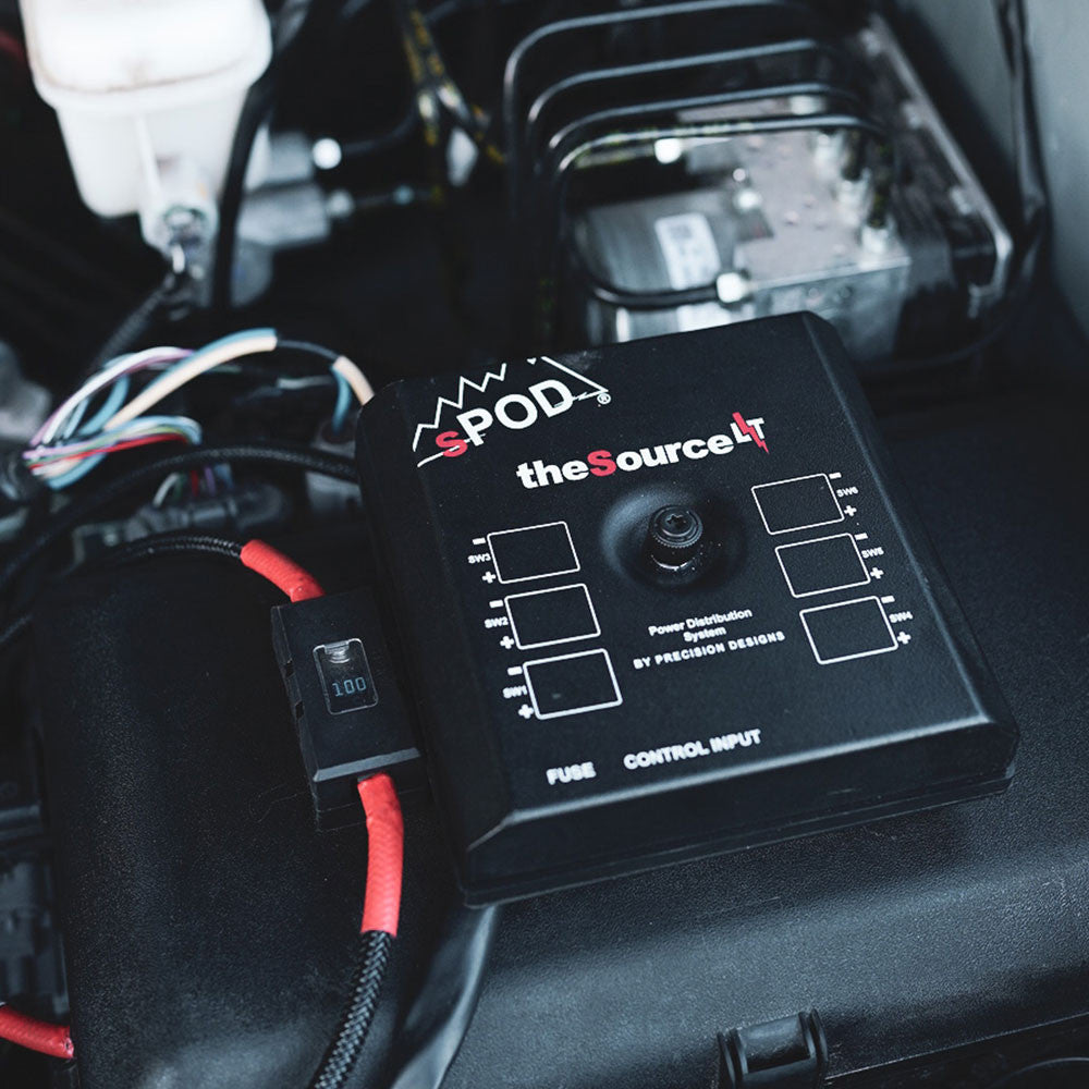 Spod SourceLT with Mini6 – Universal | 36" Battery Cable (SKU: SLM6UNI36)