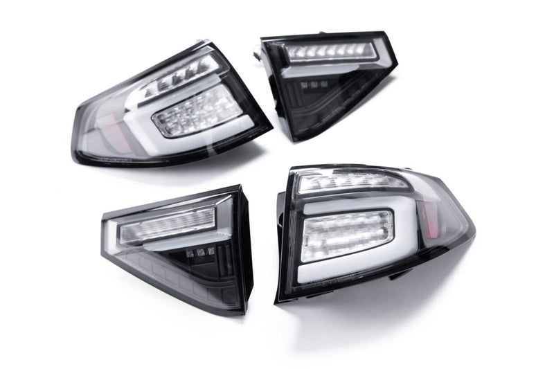 Spyder 15-19 Subaru Impreza/WRX STi Light Bar LED Tail Lights - Black
