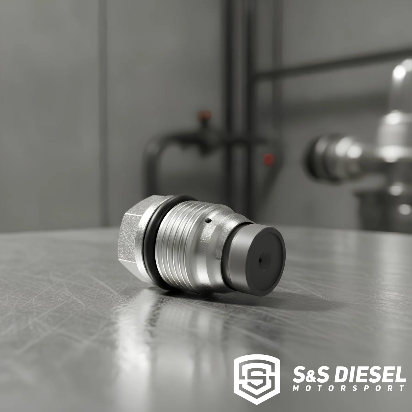 S&S Diesel 2400 Bar Internal-Return Relief Valve PRV-I-2400-1S for LLY/LBZ/LMM and 6.7-Style Rails