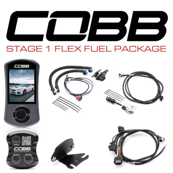 COBB 15-17 Subaru WRX Stage 1 CAN Flex Fuel Power Package SUB0041W1-1FF COBB