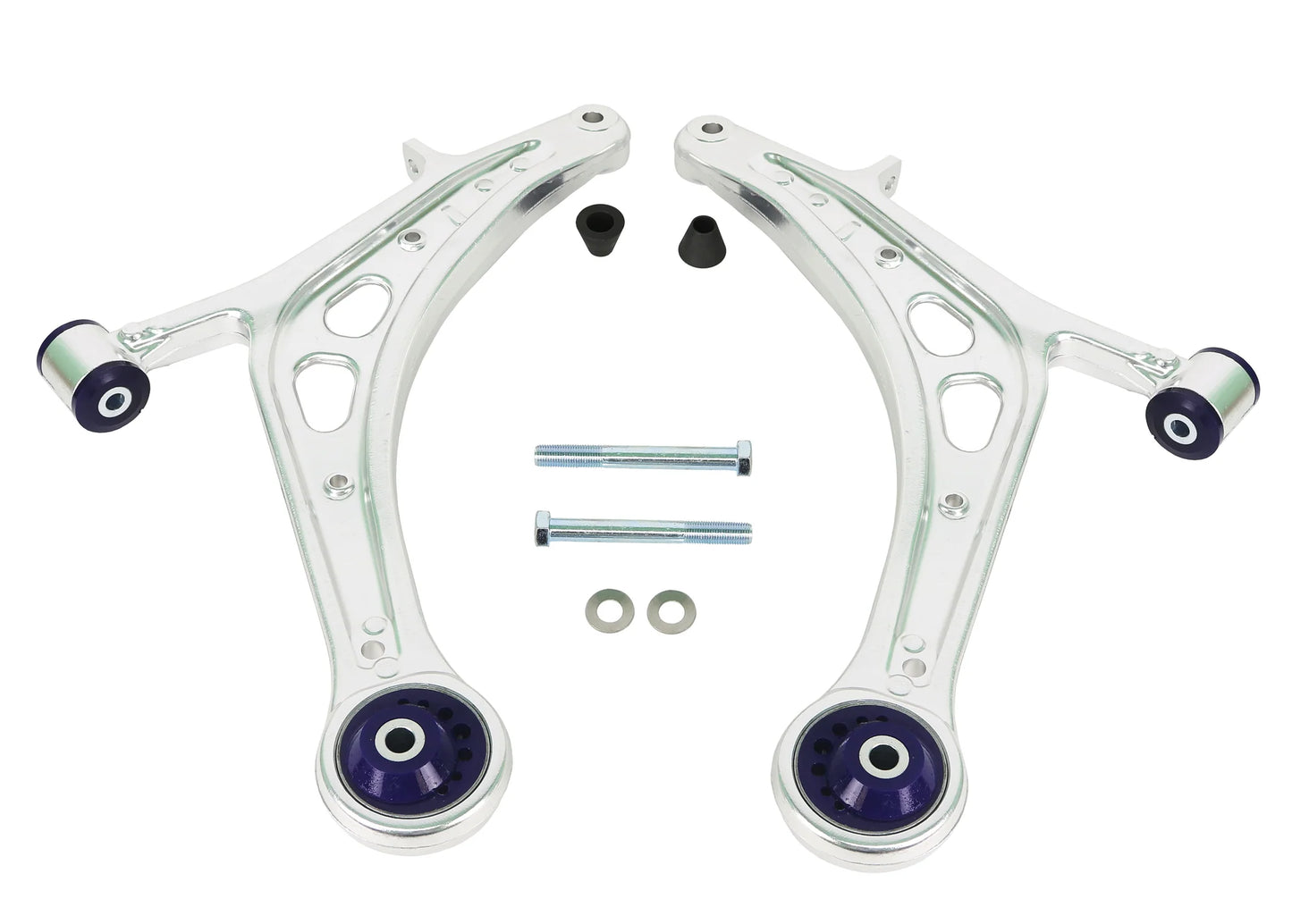 SuperPro ALOY0015K Alloy Front Control Arms with Added Caster
