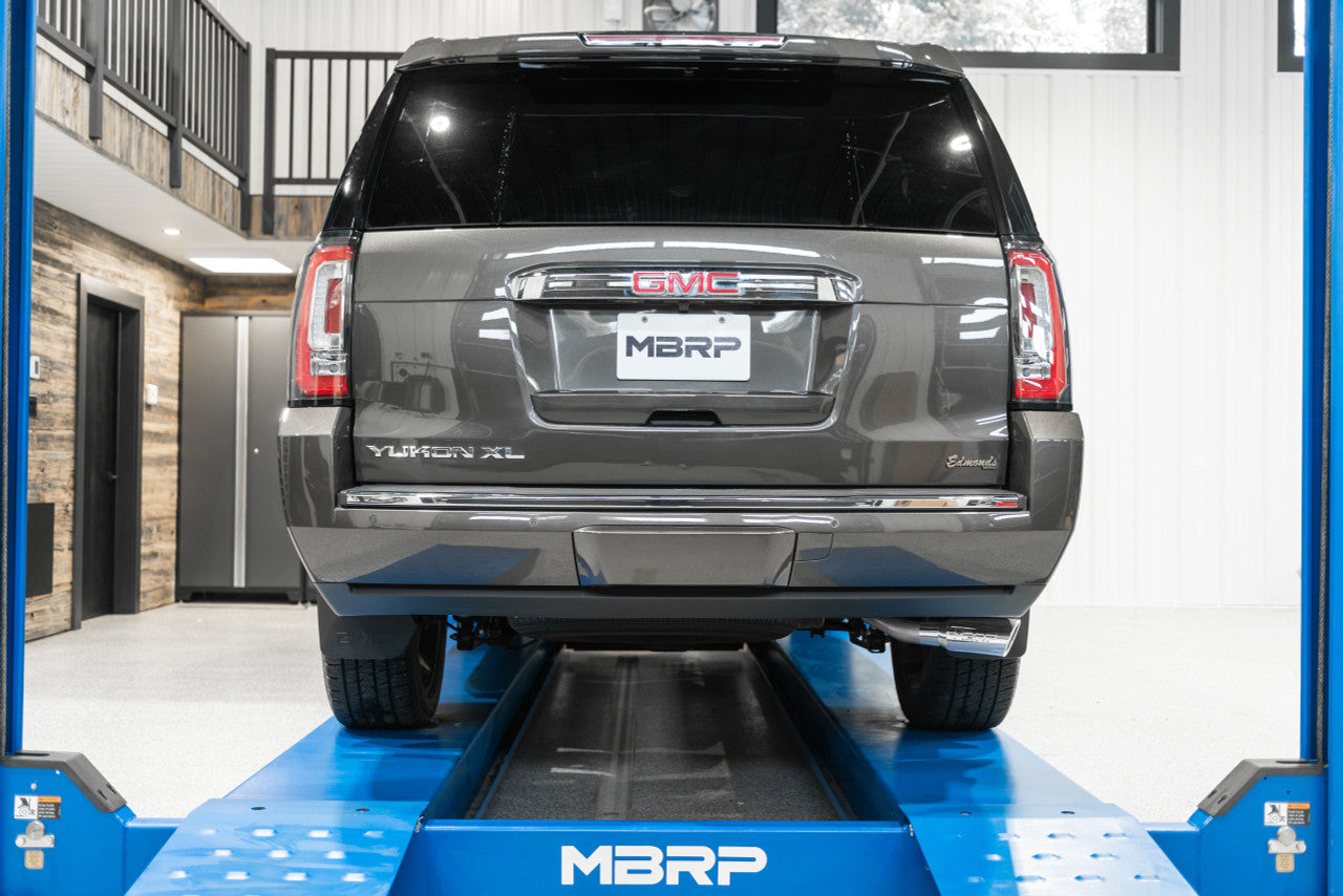 MBRP 15-20 GM Tahoe/Suburban/Yukon/Yukon XL/Escalade Aluminized Steel 3in. Cat Back -Single Side S5043AL MBRP