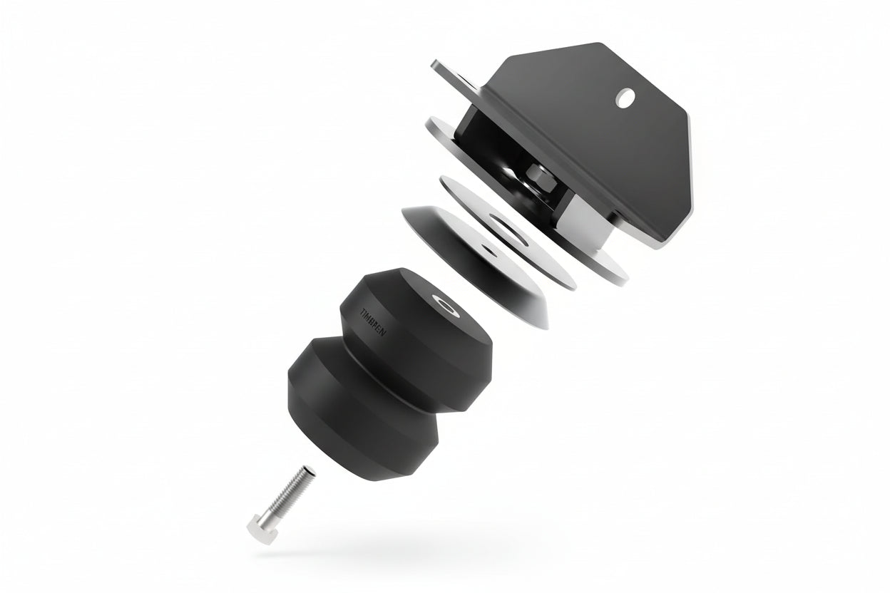 Timbren ABSTORLC2 rear off-road bump stop kit for Toyota Land Cruiser 200 and Lexus LX570