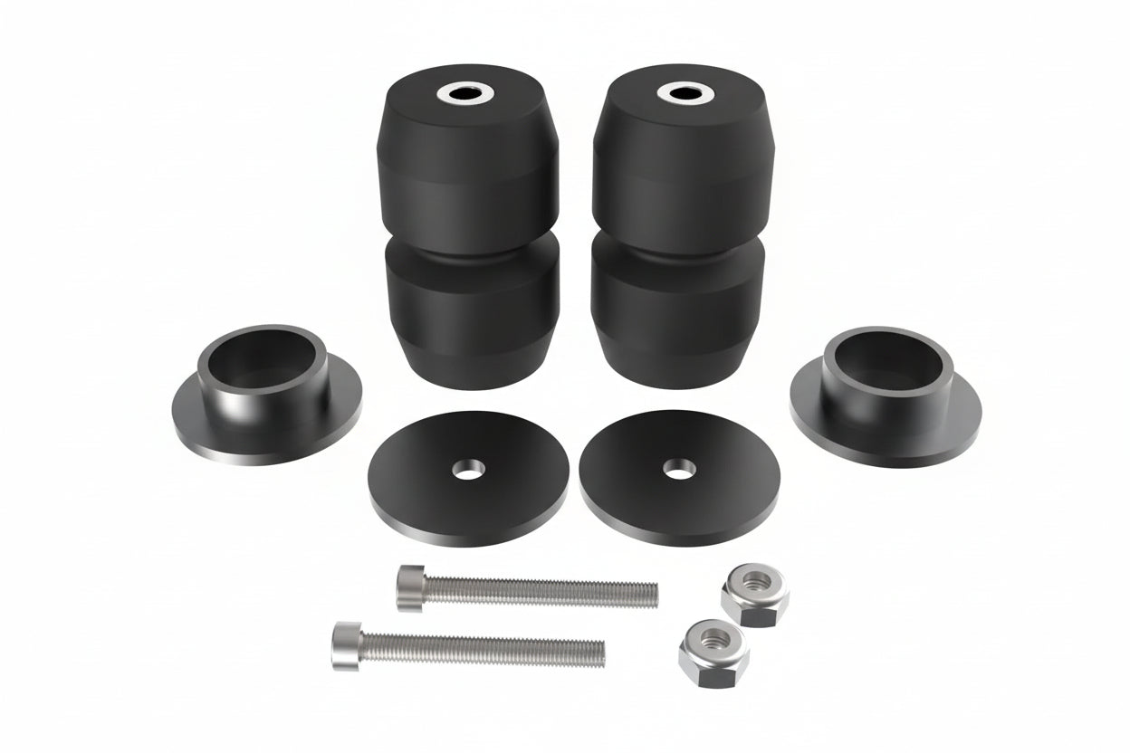Timbren JFTJ front suspension enhancement system for Jeep Wrangler TJ JK JL and Jeep Gladiator