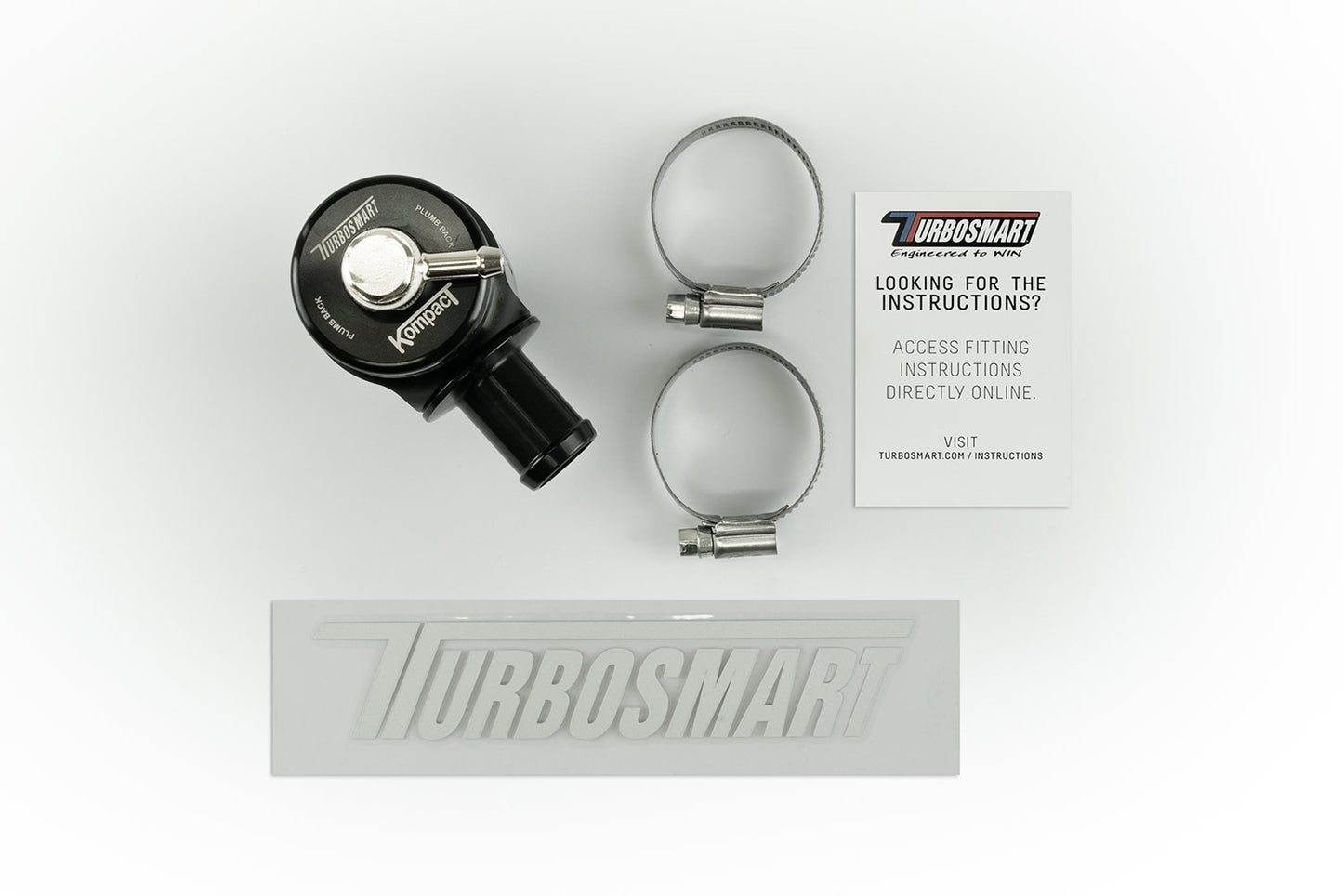 Turbosmart Kompact Plumb Back BOV – Full Recirculating (SKU: TS-0203-1221)