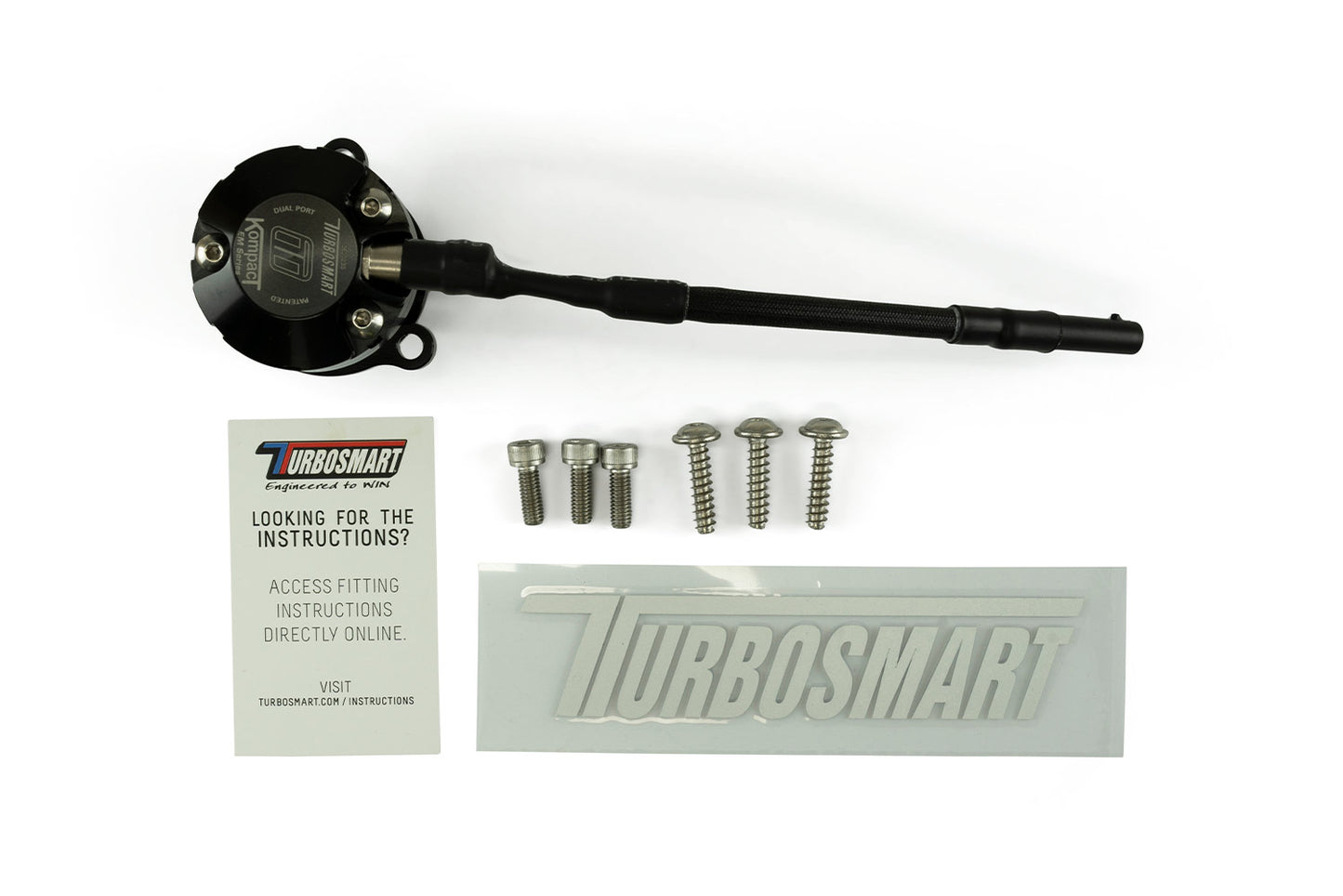 Turbosmart BOV Kompact EM Dual Port VR19, 2020+ Ford, Bronco, Maverick, Ranger - TS-0223-1082 Turbosmart
