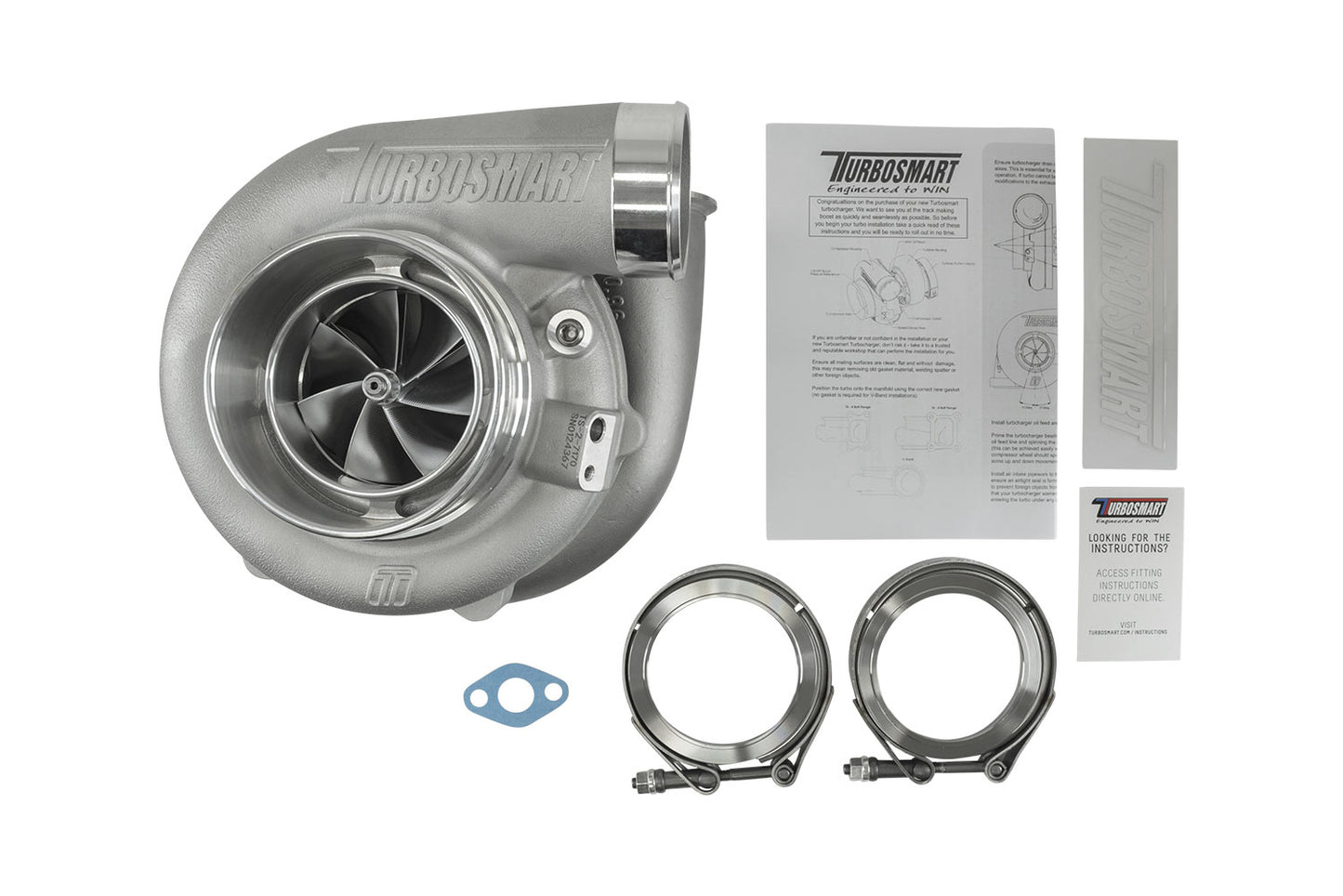 Turbosmart TS-2 7170 Kompact V-band 1.07 A/R externally wastegated turbocharger