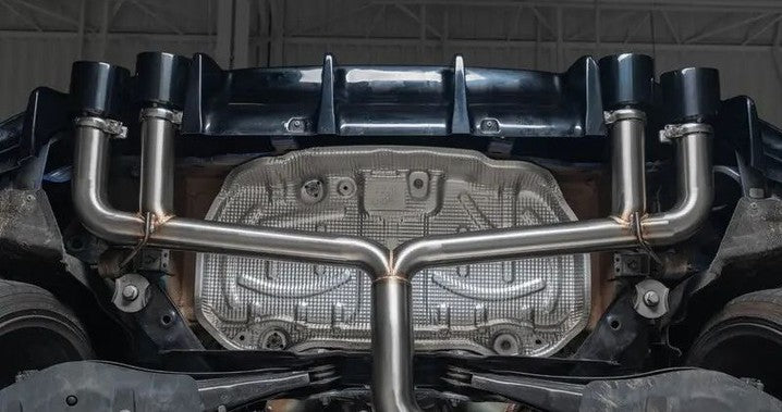 Corsa 22-25 Cadillac CT4 V Blackwing 3in Dual Mode Active Cat-Back 4.5in CF Polished Dual Rear Tip 21317CF