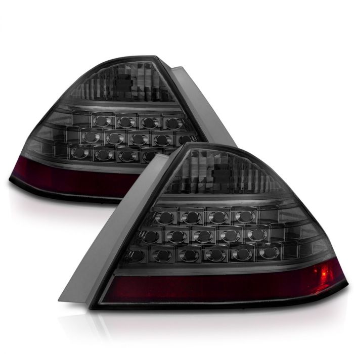 ANZO HONDA ACCORD 06-07 4DR TAIL LIGHTS SMOKE - 221192 ANZO