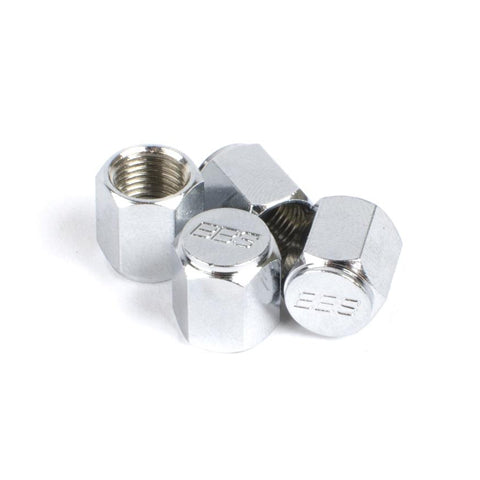 BBS BBS Valve Cap Set - Silver HW58072004.4