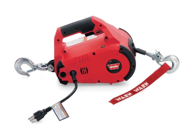 WARN PullzAll Portable Electric Winch 1,000 lb 120V – 885000