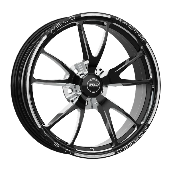 Weld Full Throttle 2.0 18x6 / 5x120 BP / 2.7in. BS Black Wheel - Non-Beadlock
