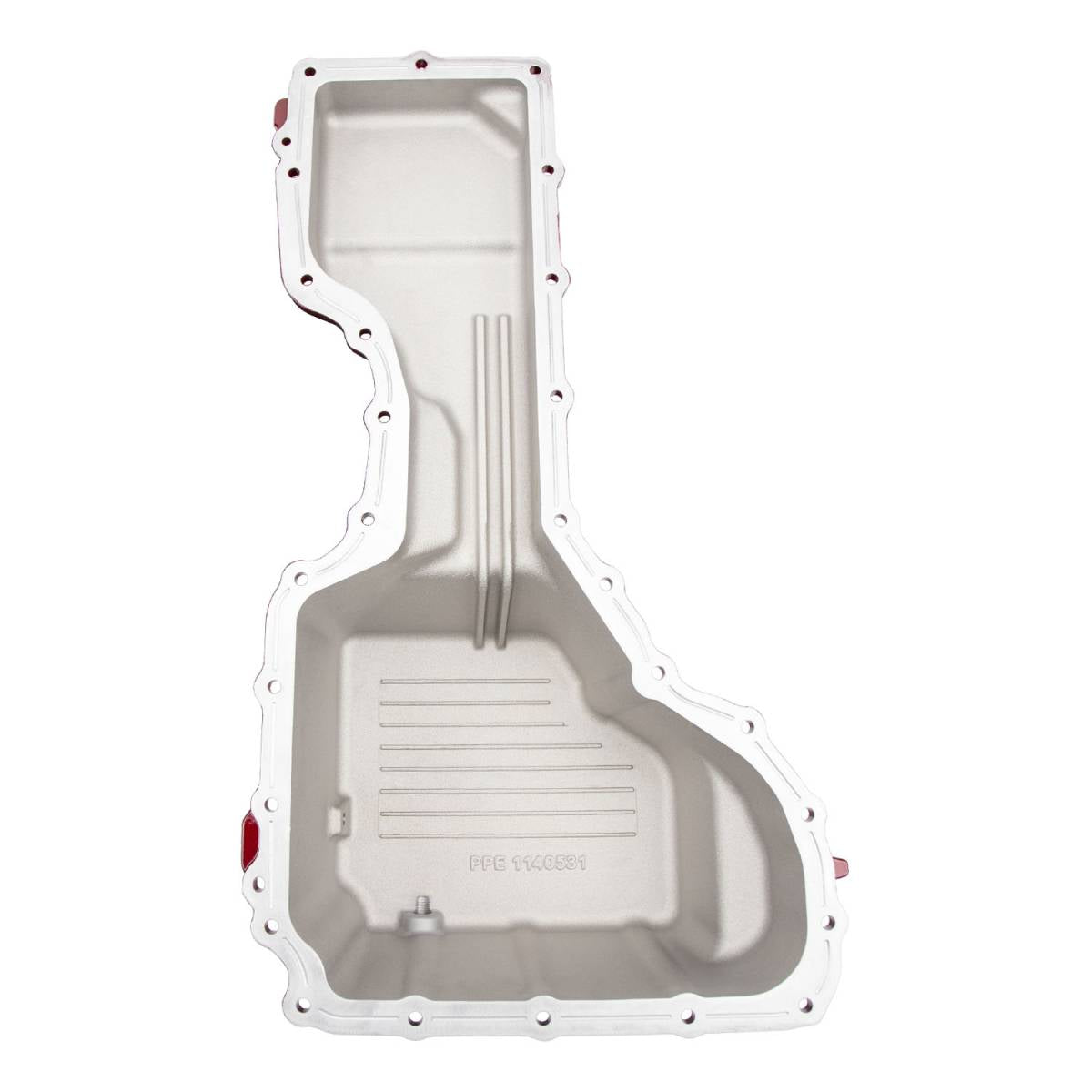 Wehrli WCF100134-GW high capacity aluminum oil pan gloss white L5P Duramax