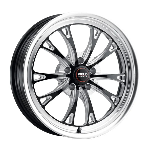 Weld Belmont Beadlock 18x8 / 5x120.65 BP / ET29 BS5.6 Gloss Black MIL DIA 70.3