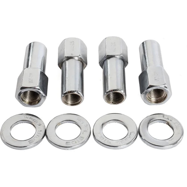 Weld Open End Lug Nuts w/ Centered Washers 1/2in. RH - 4pk 601-1426