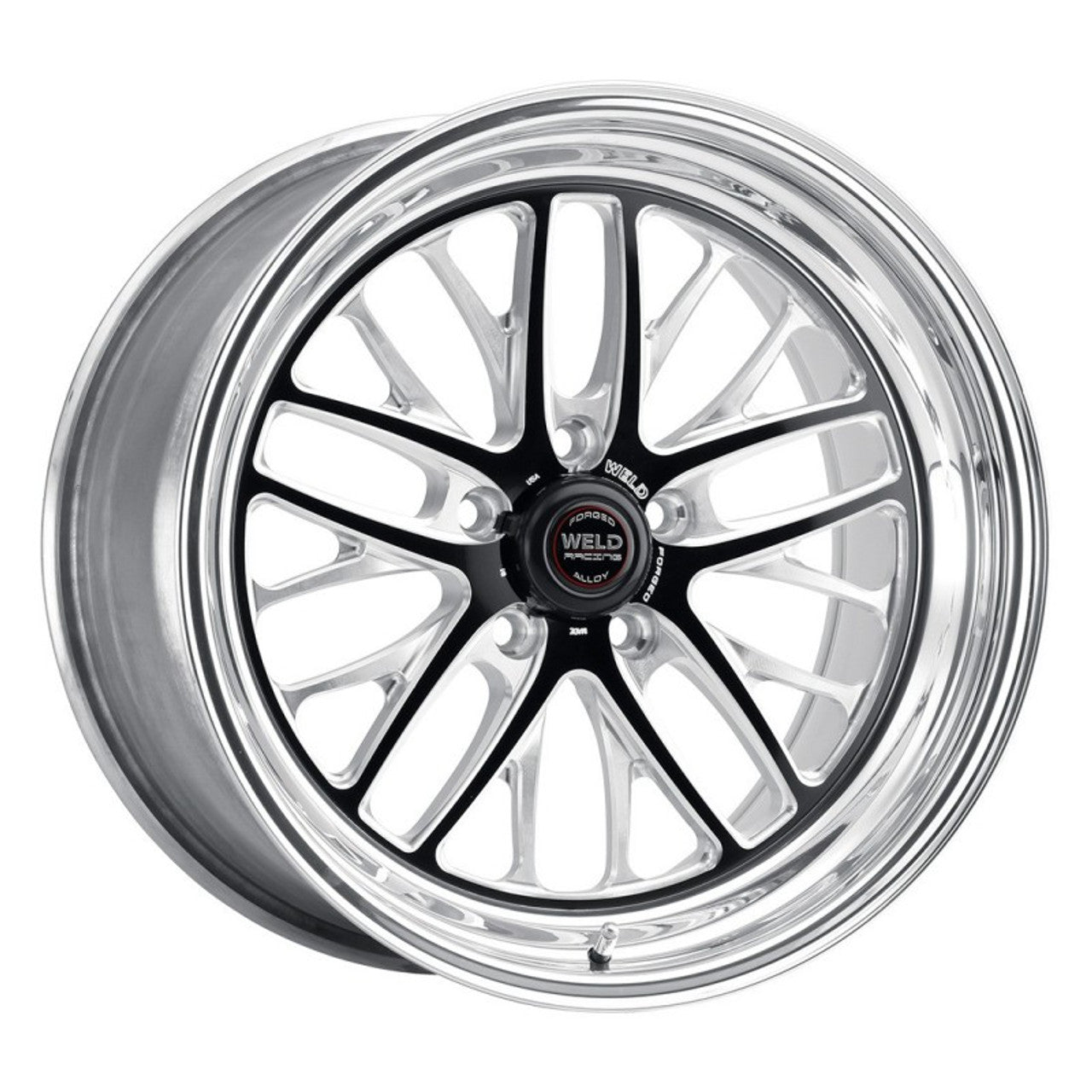 Weld RT-S S82 15x11 / 5x115 BP / 6.5in BS Black Wheel - Non-Beadlock