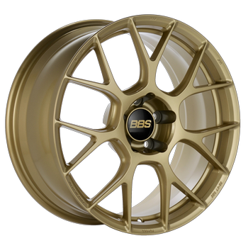 BBS RE-V7 19x9.5 5x112 ET25 Gold Wheel - 82mm PFS/Clip Required REV7053GL