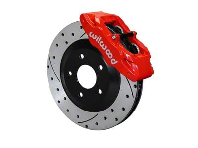 Wilwood 05-13 C6 Corvette Base SLC56 Front Rotor & Brake Kit - Red