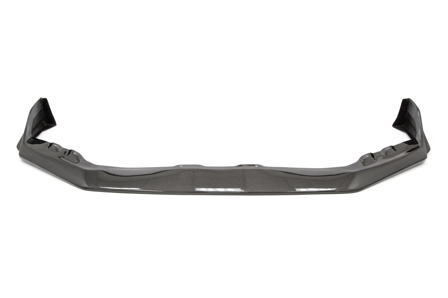 OLM S208 Style Carbon Fiber Front Bumper Lip - 2015-2021 WRX / STI