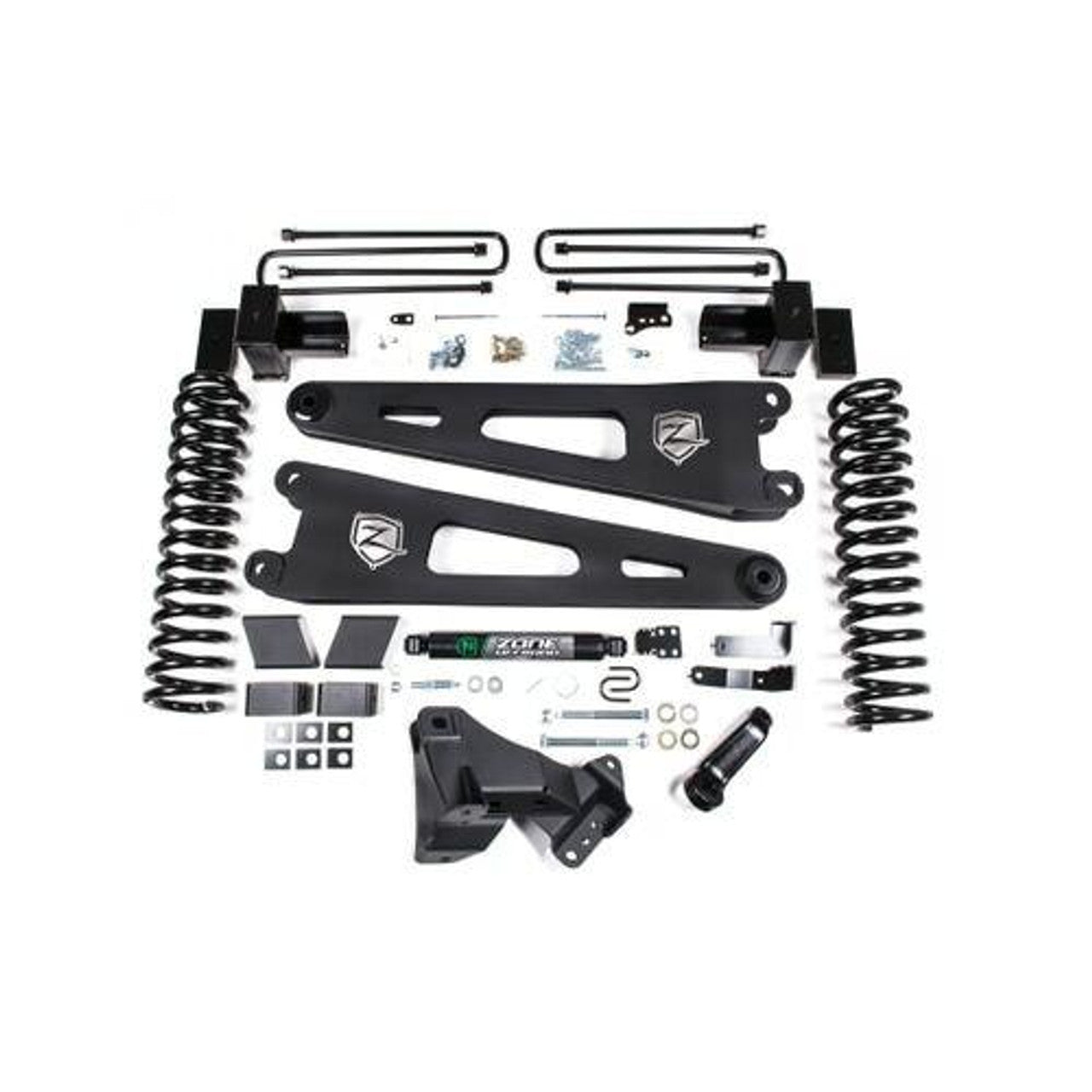 Zone Offroad 2017-2019 Ford F-250/350 4-Inch Radius Arm Suspension Lift Kit - ZONF109