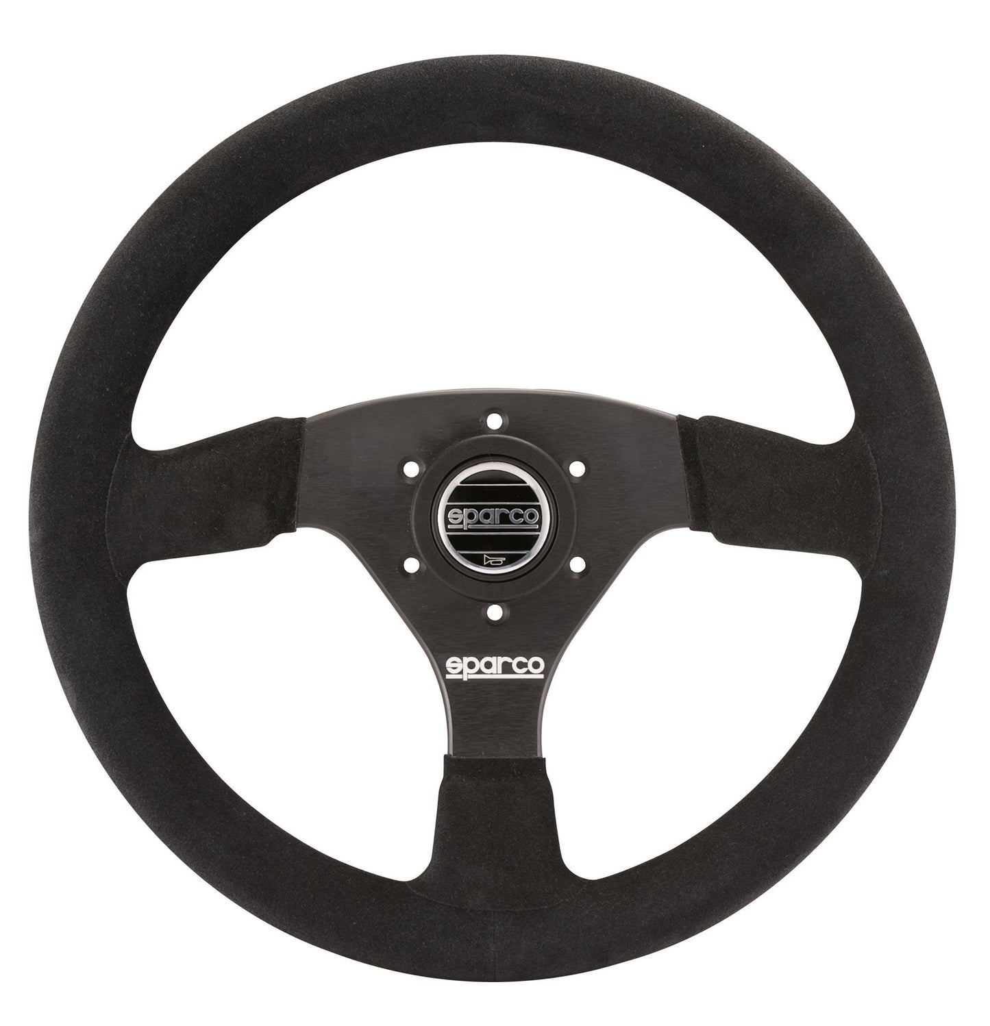 Sparco Strwhl 323 Suede Black - eliteracefab.com